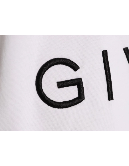 Givenchy embroidered logo short-sleeved shirt,Givenchy