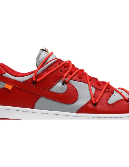 OffWhite x Dunk Low University Red,Dunk SB,NIKE SHOES Reps