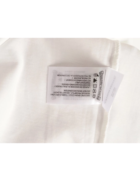 Chrome Hearts Red Label Cross Patch Embroidered Washed Hole Short Sleeve T-shirt,Chrome Hearts