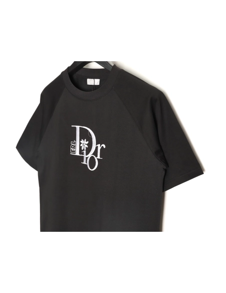 Dior ERL joint embroidered short-sleeved T-shirt TSK1,Dior
