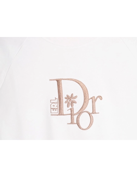 Dior ERL joint embroidered short-sleeved T-shirt,Dior