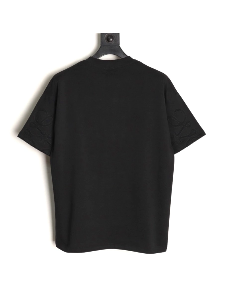 Loewe cuff logo embroidered short-sleeved T-shirt TSK2,Loewe