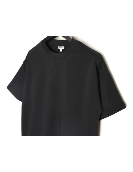 Loewe cuff logo embroidered short-sleeved T-shirt TSK2,Loewe