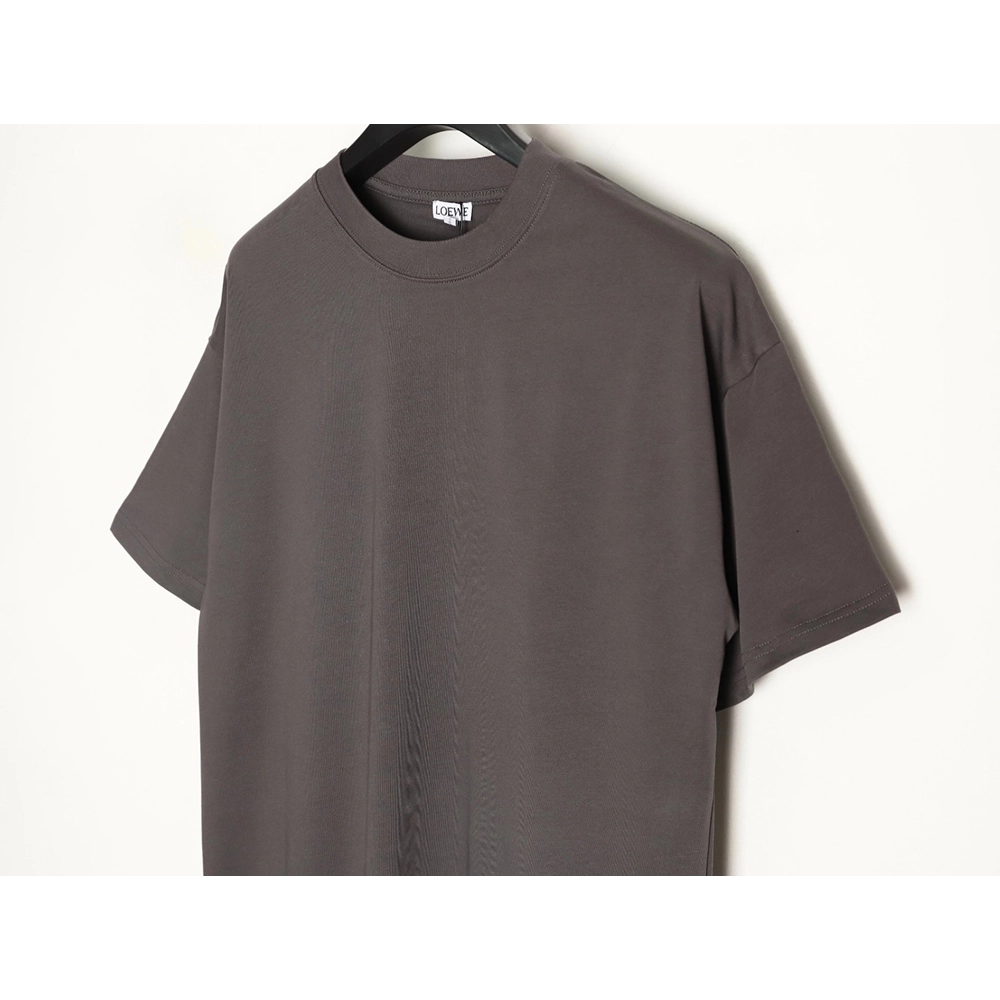 Loewe cuff logo embroidered short-sleeved T-shirt TSK1,Loewe