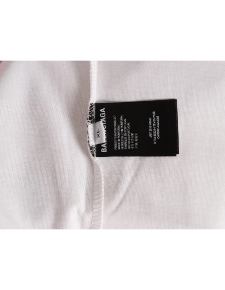 Balenciaga 3M printed lettering logo short sleeves,Balenciaga