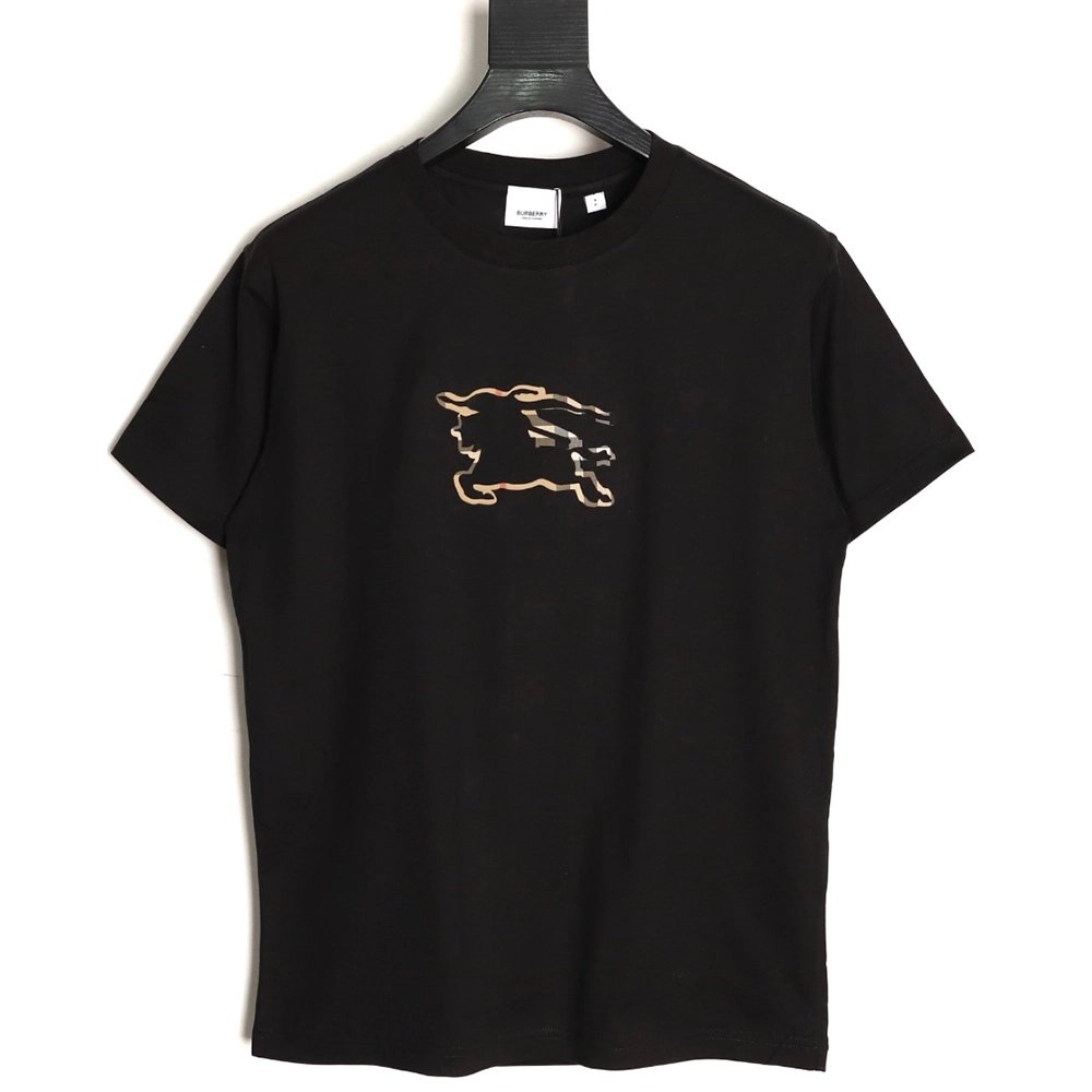 Burberry hollow war horse patch short sleeve,Burberry