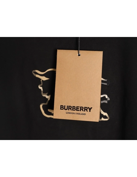 Burberry hollow war horse patch short sleeve,Burberry