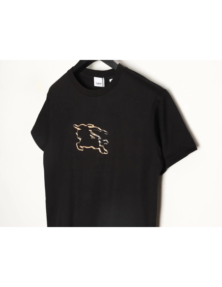 Burberry hollow war horse patch short sleeve,Burberry