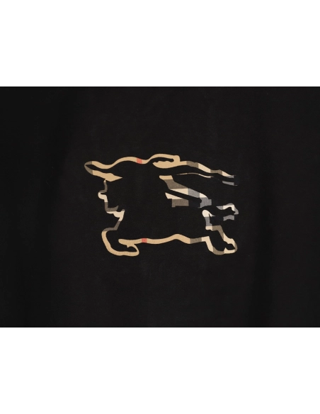 Burberry hollow war horse patch short sleeve,Burberry