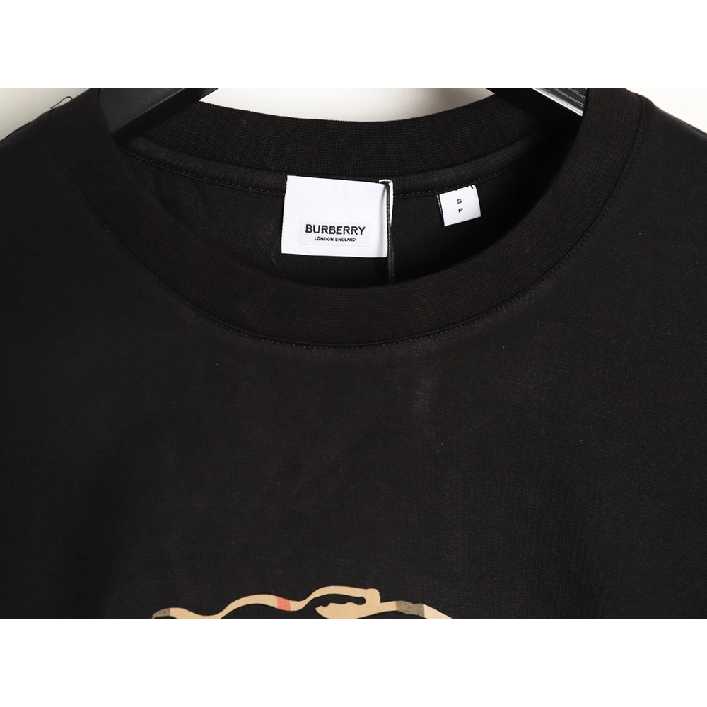 Burberry hollow war horse patch short sleeve,Burberry