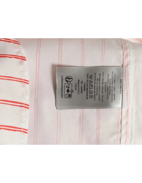 Dior striped shirt with pocket embroidery,Dior
