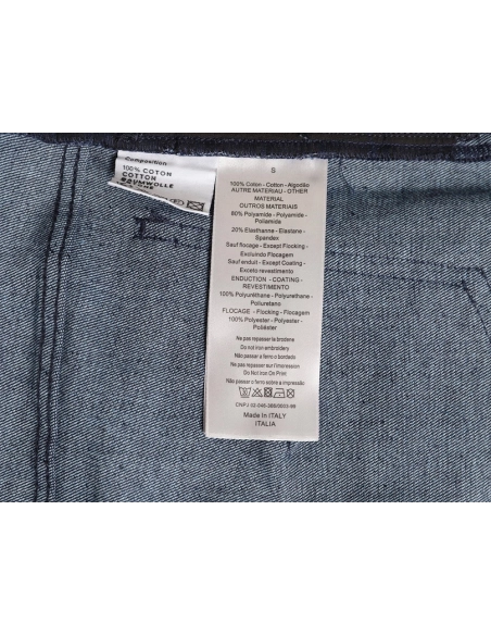 Dior flocked monogram embroidered denim shorts,Dior