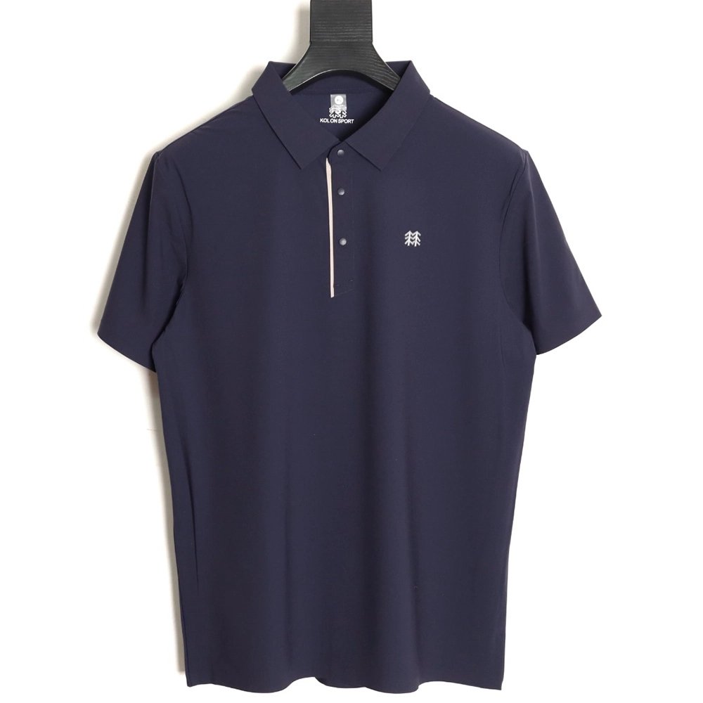 Kolon sport breathable business short polo shirt TSK1,Kolon