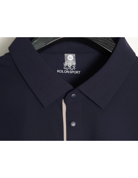 Kolon sport breathable business short polo shirt TSK1,Kolon