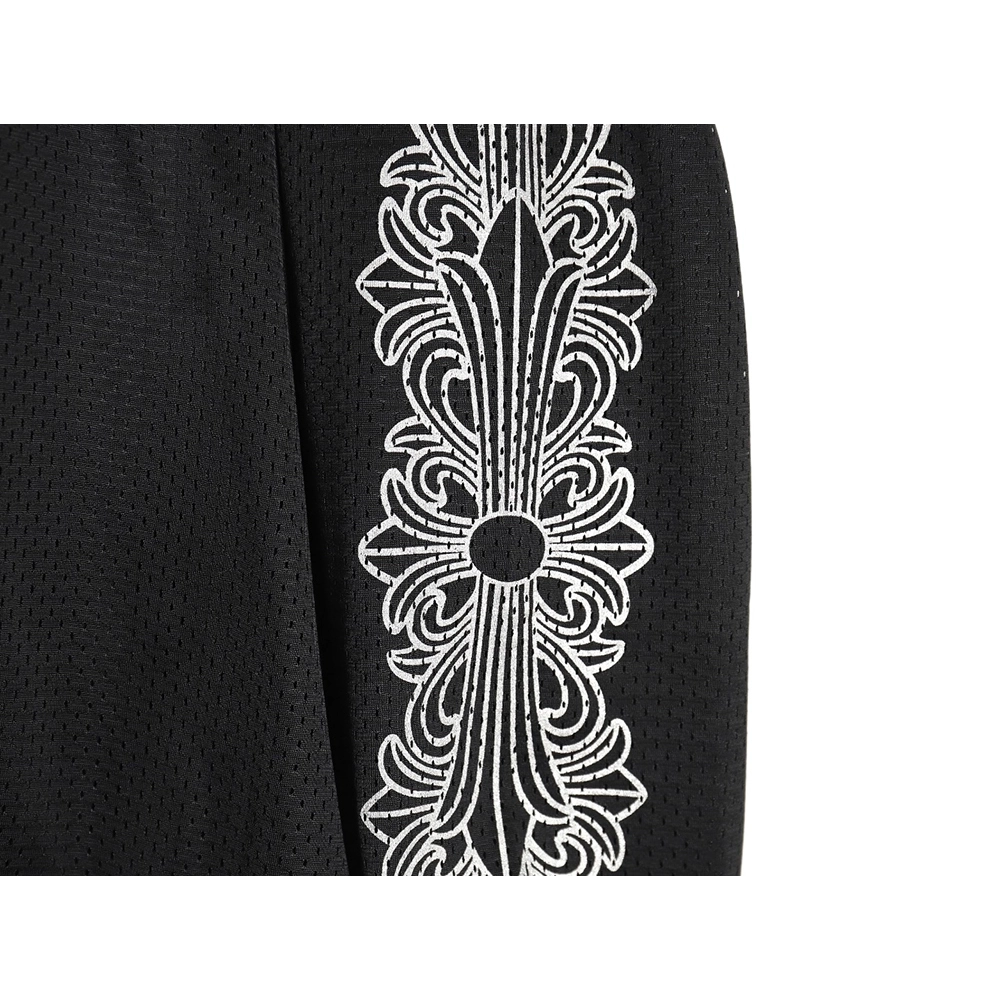 Chrome Hearts Sanskrit mesh hockey long-sleeved T-shirt TSK1,Chrome Hearts
