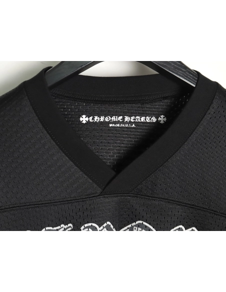 Chrome Hearts Sanskrit mesh hockey long-sleeved T-shirt TSK1,Chrome Hearts