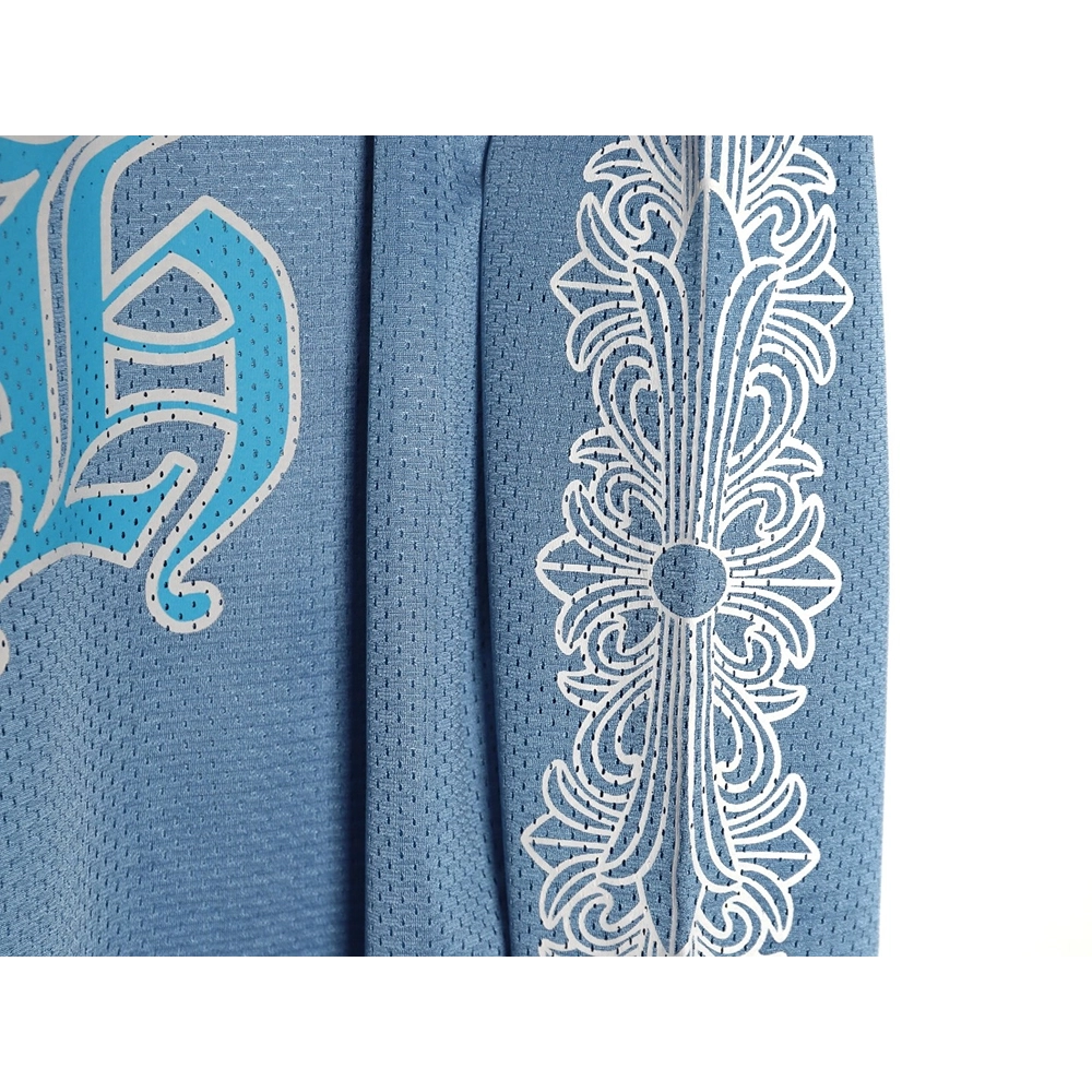 Chrome Hearts Sanskrit mesh hockey long-sleeved T-shirt,Chrome Hearts