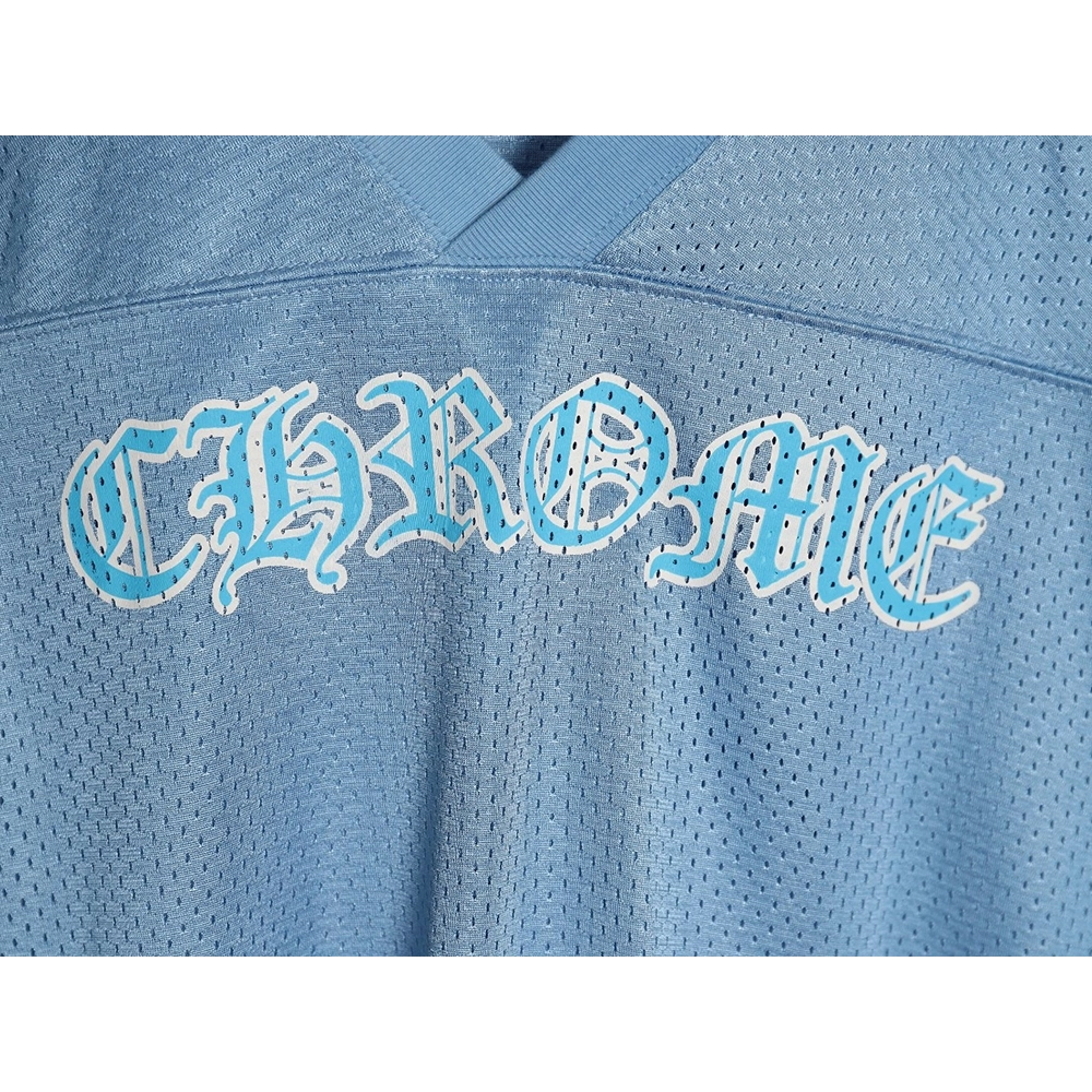 Chrome Hearts Sanskrit mesh hockey long-sleeved T-shirt,Chrome Hearts