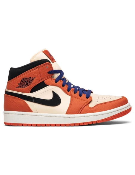 AIR JORDAN 1 RETRO MID SE TEAM ORANGE 852542 800,AIR JORDAN 1 MID,Air Jordan