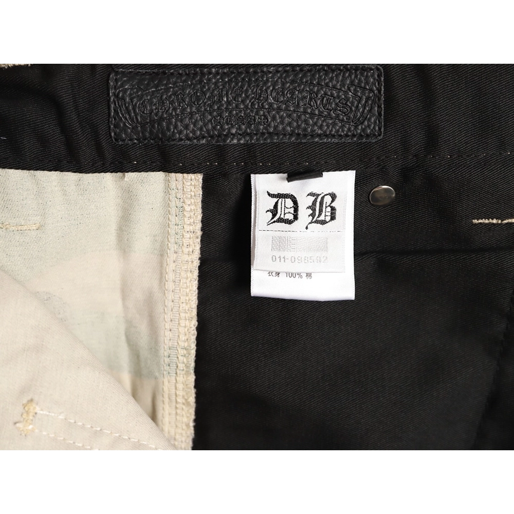 Chrome Hearts camouflage denim shorts,Chrome Hearts