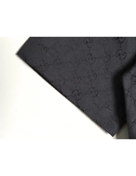 Gucci all-over monogram jacquard short-sleeved shirt,Gucci