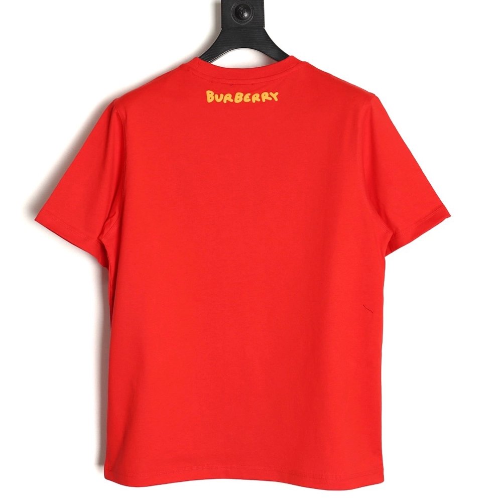 Burberry Year of the Snake Towel Embroidered Logo Short Sleeve,Burberry