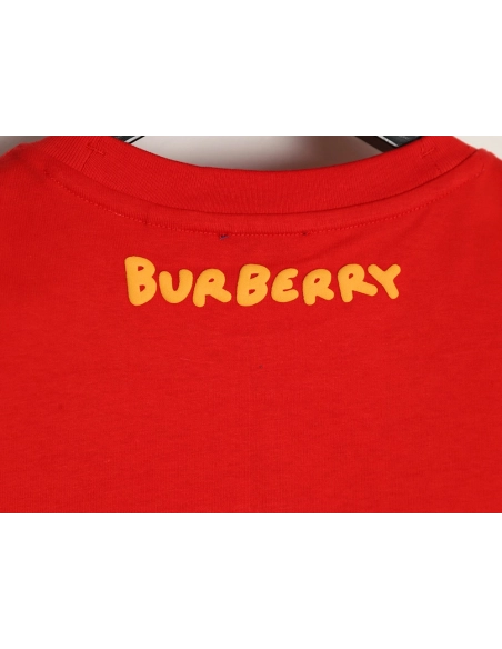 Burberry Year of the Snake Towel Embroidered Logo Short Sleeve,Burberry