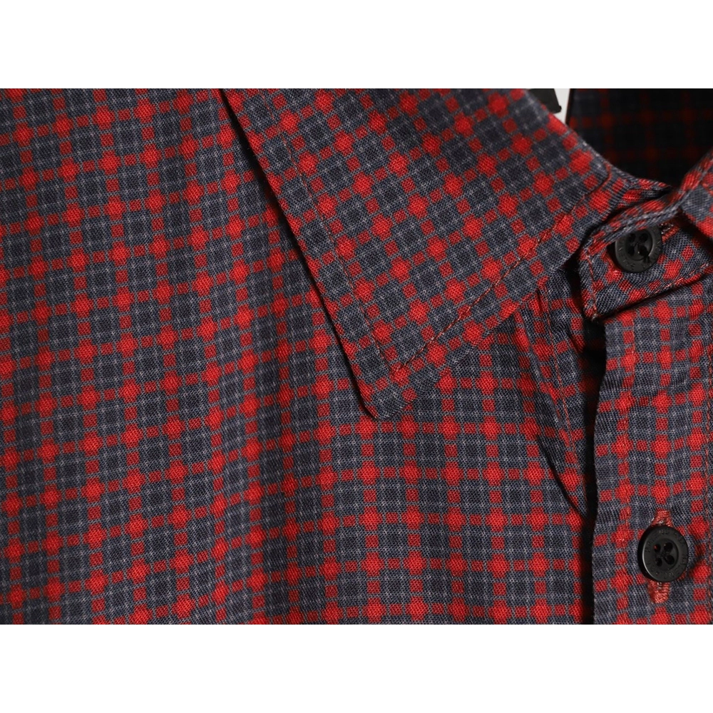 Balenciaga striped lapel shirt,Balenciaga