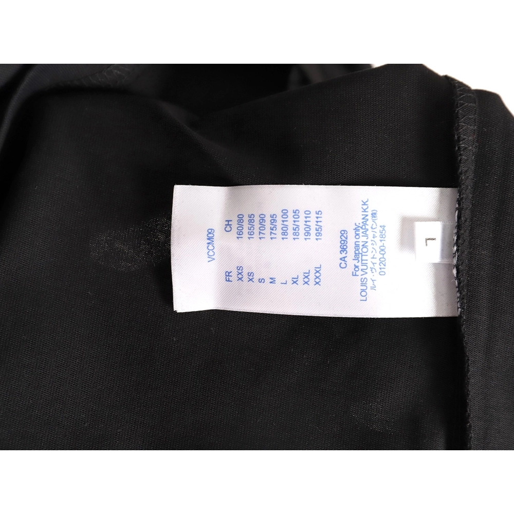 Louis Vuitton embroidered logo short-sleeved shirt TSK1,Louis Vuitton