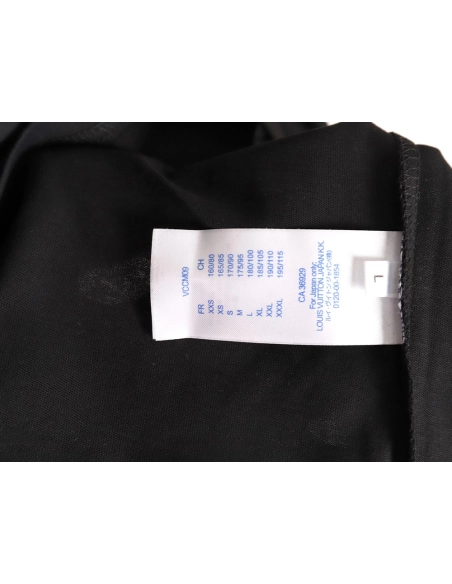 Louis Vuitton embroidered logo short-sleeved shirt TSK1,Louis Vuitton