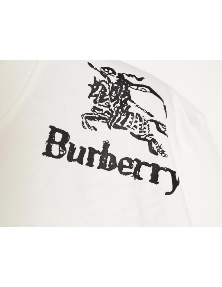 Burberry Shoulder Horse Short Sleeve T-shirt,Burberry