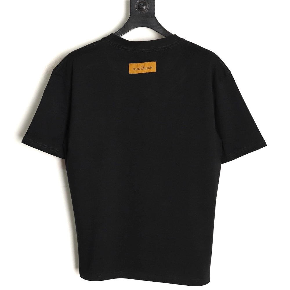 Louis Vuitton hand-painted short-sleeved T-shirt TSK1,Louis Vuitton