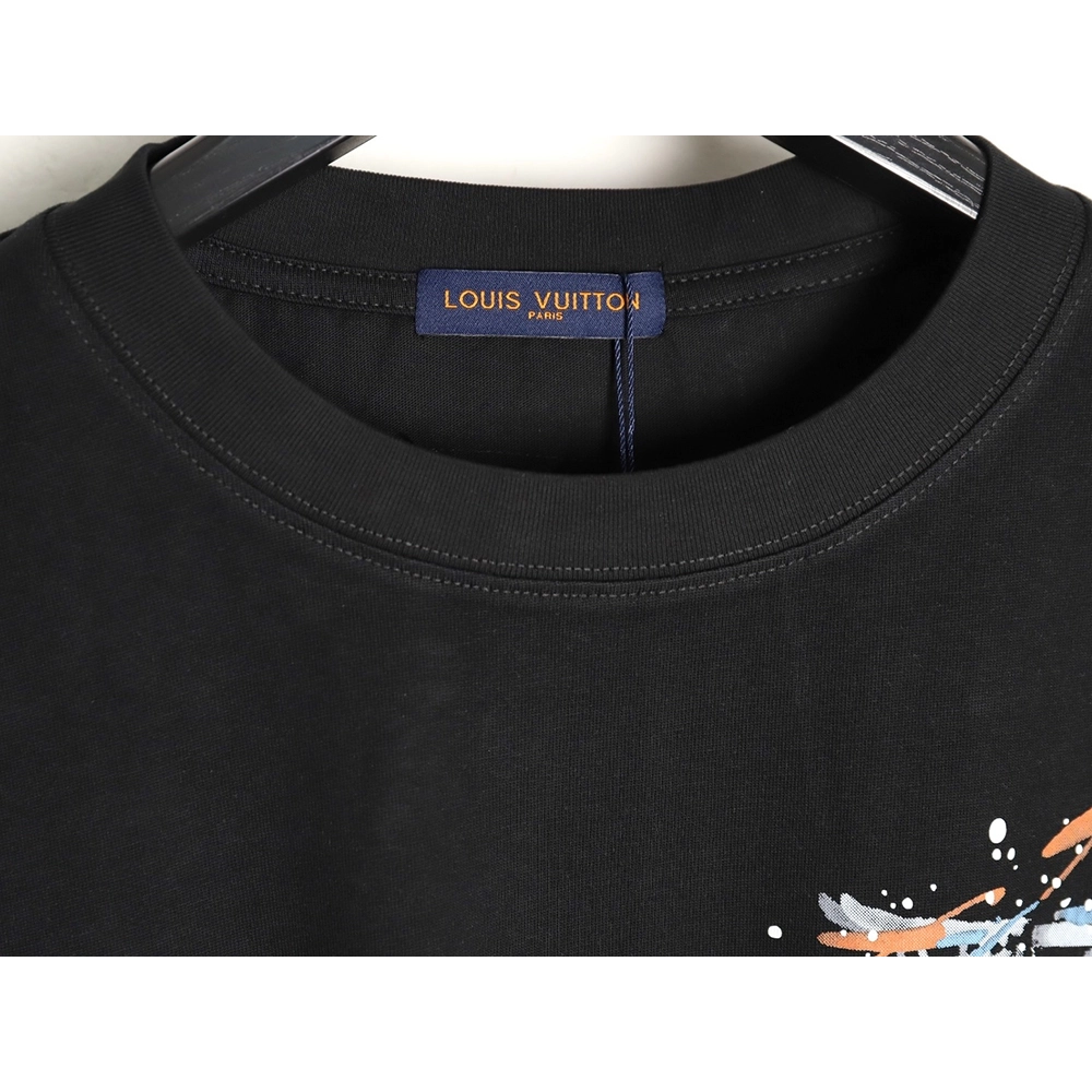 Louis Vuitton hand-painted short-sleeved T-shirt TSK1,Louis Vuitton