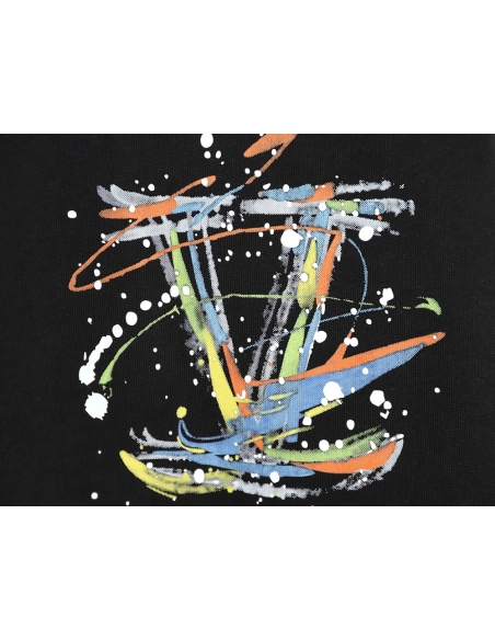 Louis Vuitton hand-painted short-sleeved T-shirt TSK1,Louis Vuitton