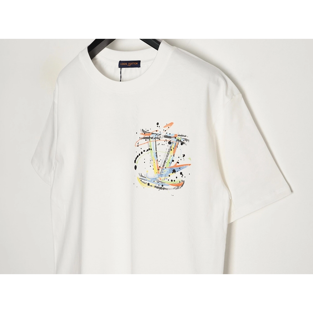 Louis Vuitton hand-painted short-sleeved T-shirt,Louis Vuitton