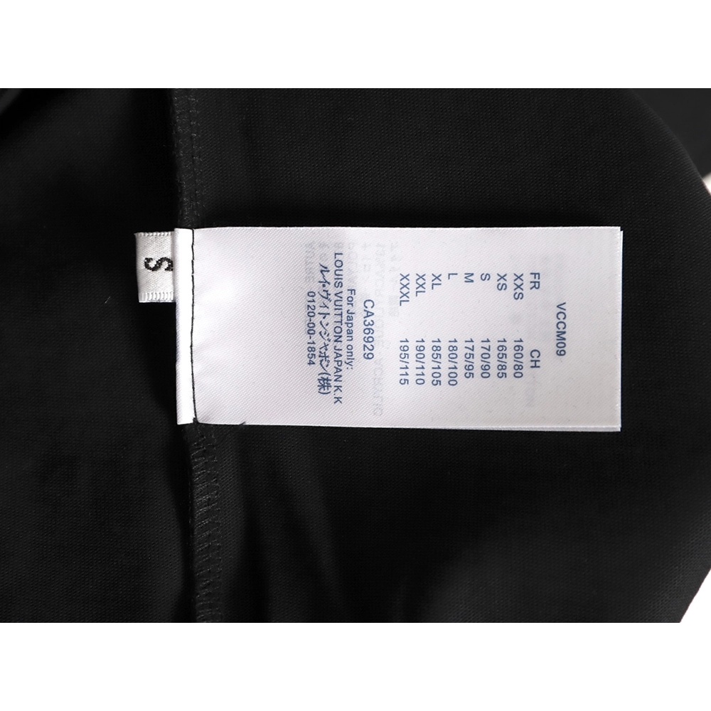 Louis Vuitton circle lettering short-sleeved T-shirt TSK1,Louis Vuitton