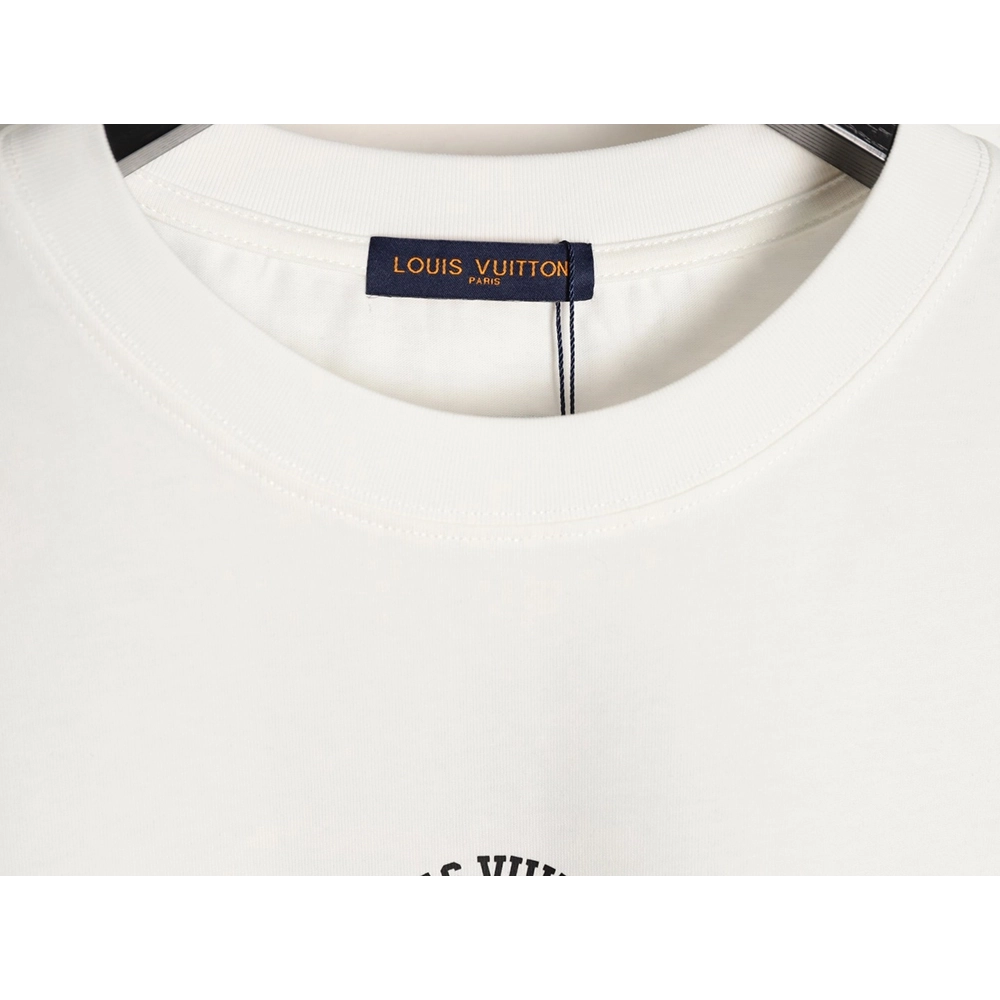 Louis Vuitton circle lettering short-sleeved T-shirt,Louis Vuitton