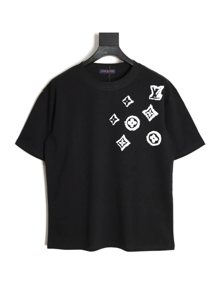 Louis Vuitton monogram graffiti short-sleeved T-shirt TSK1,Louis Vuitton