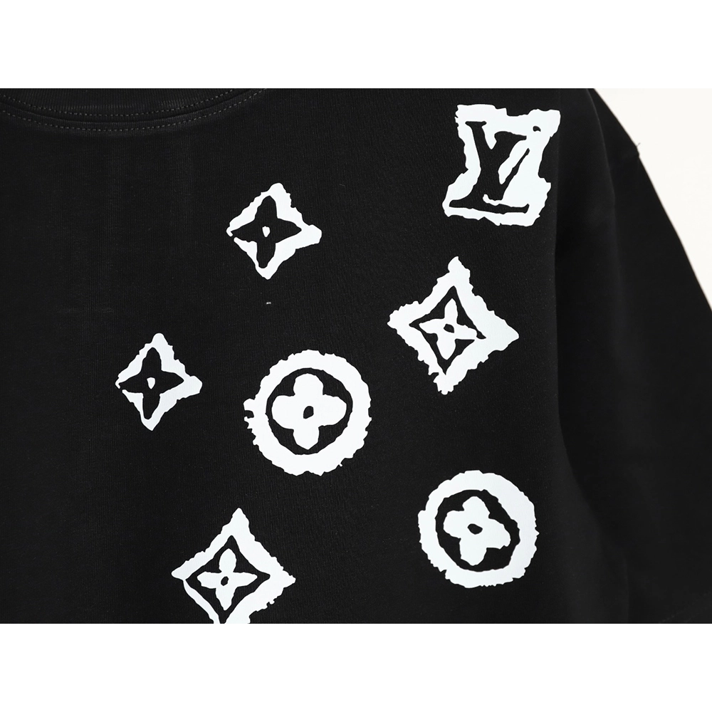 Louis Vuitton monogram graffiti short-sleeved T-shirt TSK1,Louis Vuitton