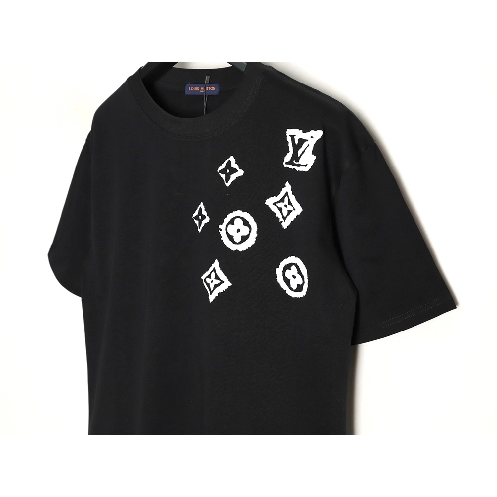 Louis Vuitton monogram graffiti short-sleeved T-shirt TSK1,Louis Vuitton