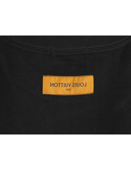 Louis Vuitton monogram graffiti short-sleeved T-shirt TSK1,Louis Vuitton
