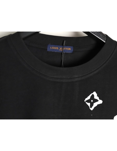 Louis Vuitton monogram graffiti short-sleeved T-shirt TSK1,Louis Vuitton