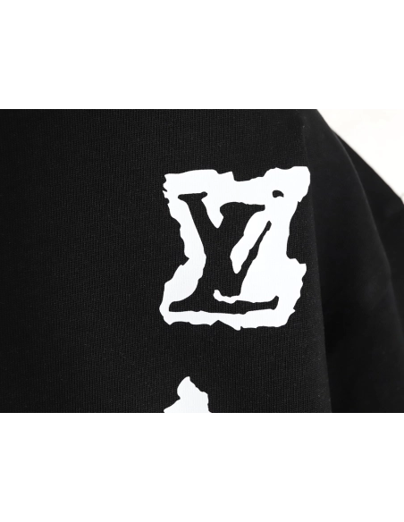Louis Vuitton monogram graffiti short-sleeved T-shirt TSK1,Louis Vuitton