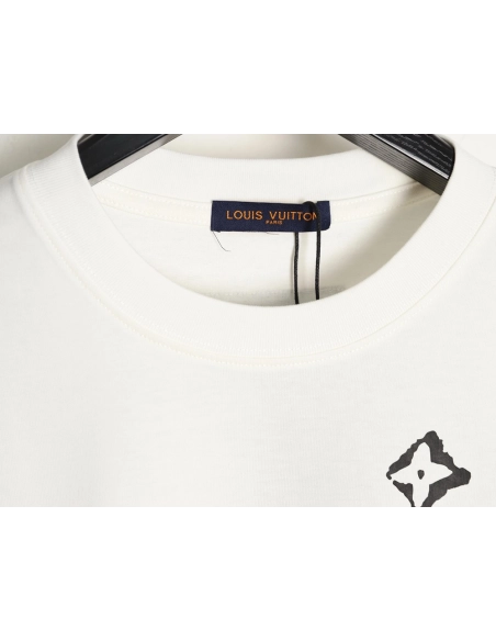 Louis Vuitton monogram graffiti short-sleeved T-shirt,Louis Vuitton
