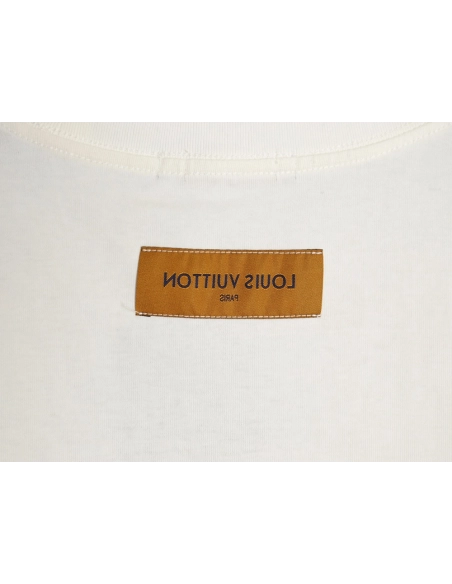 Louis Vuitton monogram graffiti short-sleeved T-shirt,Louis Vuitton