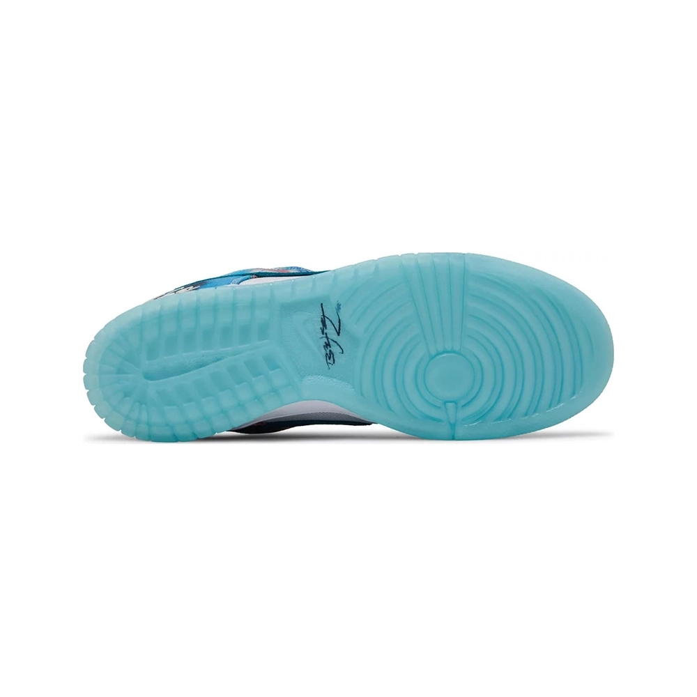 Futura Laboratories x Dunk Low SB Bleached Aqua,Dunk SB,NIKE SHOES Reps