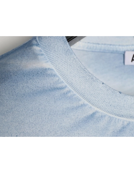 Acne Studios 1996 sandblasted distressed washed long-sleeved T-shirt TSK2,Chrome Hearts