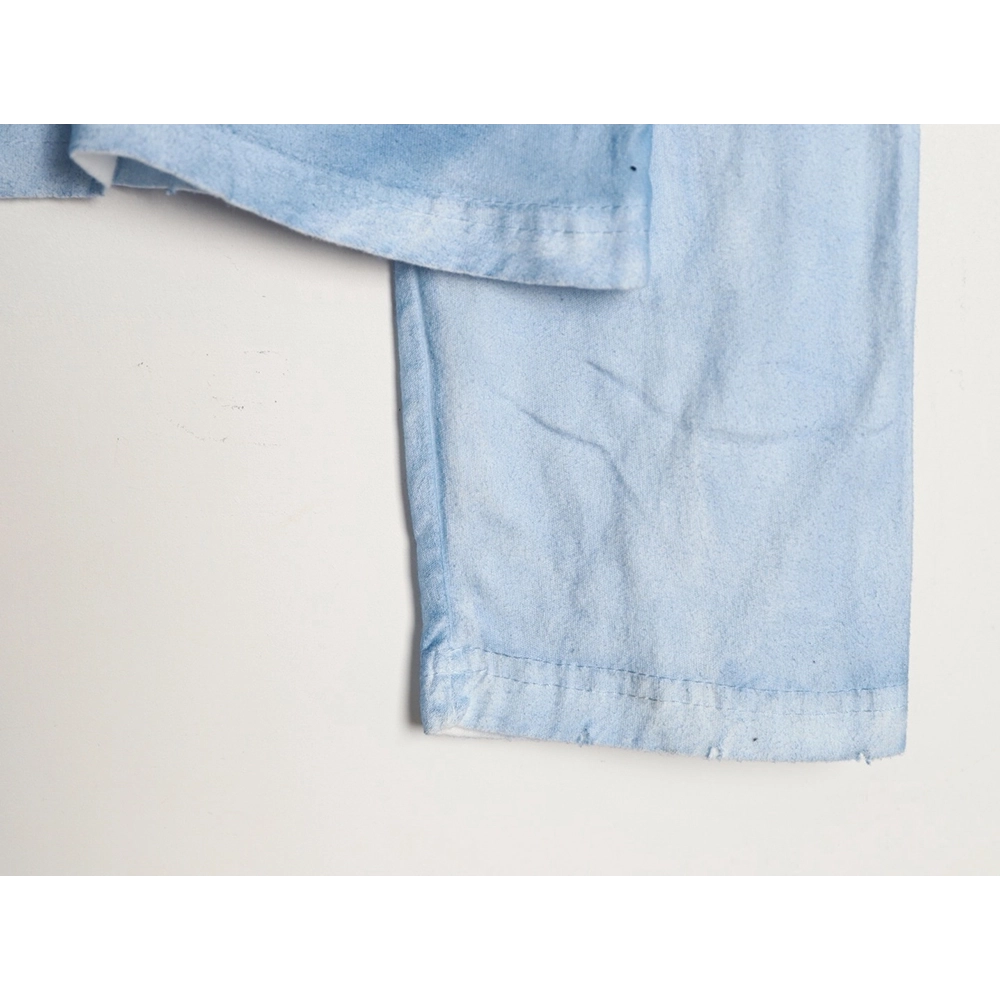 Acne Studios 1996 sandblasted distressed washed long-sleeved T-shirt TSK2,Chrome Hearts