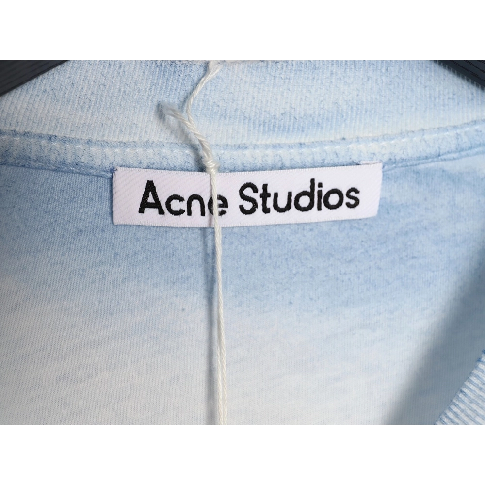 Acne Studios 1996 sandblasted distressed washed long-sleeved T-shirt TSK2,Chrome Hearts