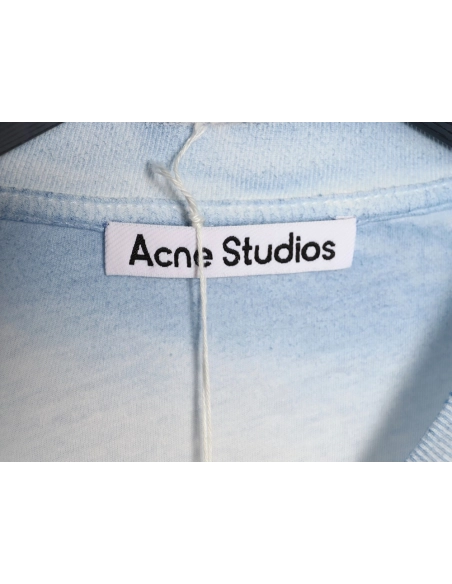Acne Studios 1996 sandblasted distressed washed long-sleeved T-shirt TSK2,Chrome Hearts
